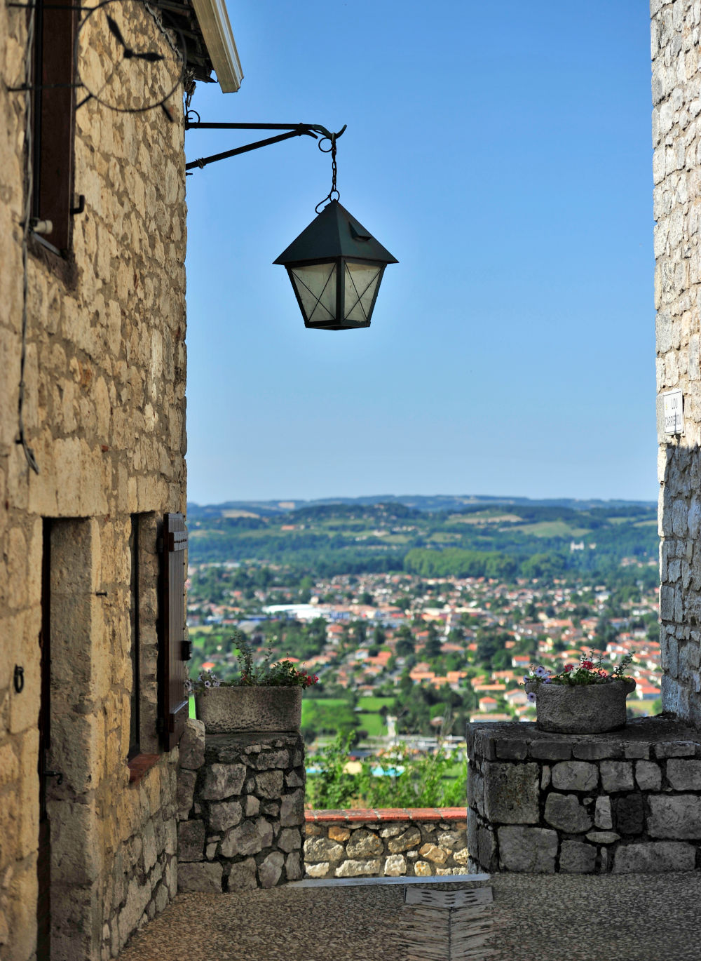 Pujols - Vue sur Villeneuve-sur-Lot © Xavier Chambelland