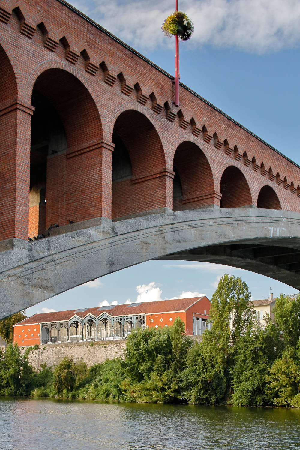 Vue sur la Halle Lakanal